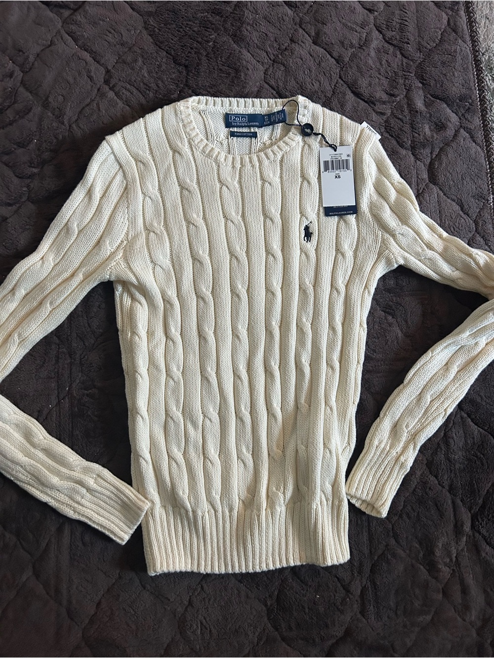 Polo by Ralph Lauren pima cotton sweater